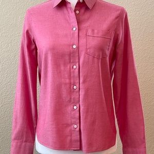 Banana Republic Quinn Boy Fit Oxford Long Sleeved Shirt